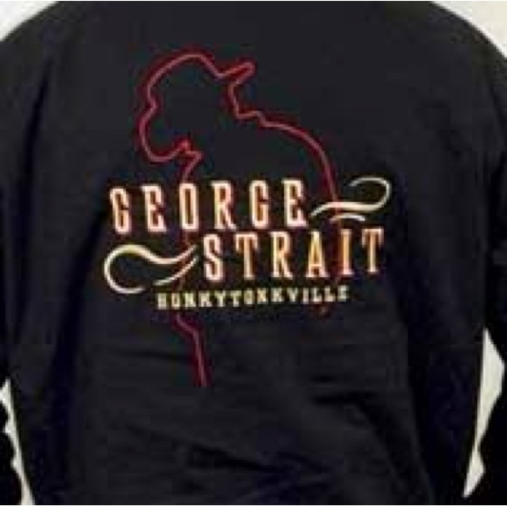 Black Honkytonkville Graphic Long Sleeve Shirt